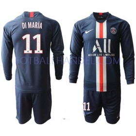 Barn Fotballdrakter Paris Saint-Germain Di Maria 11 Hjemme 2019-20 Langermet